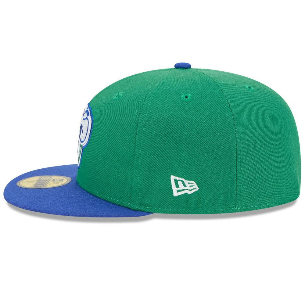 Dallas Mavericks 2025/26 Classic Edition Jersey Hook 59FIFTY Fitted Hat Green/Blue