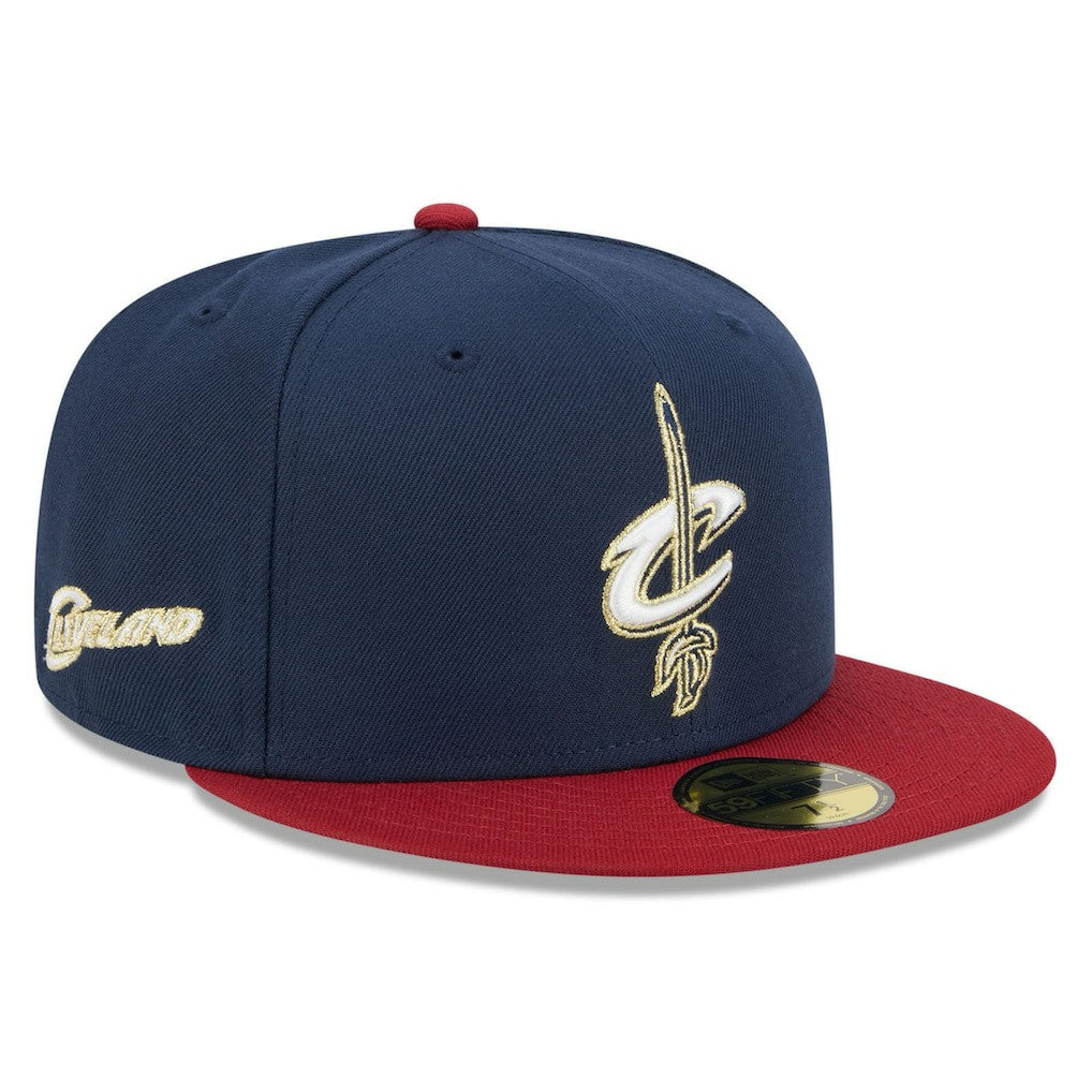 Cleveland Cavaliers 2025/26 Classic Edition Jersey Hook 59FIFTY Fitted Hat Navy/Red
