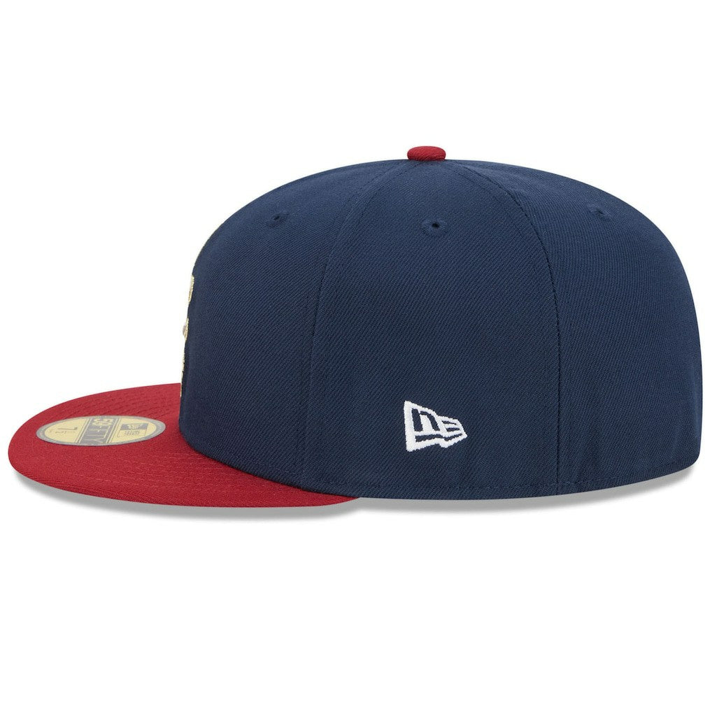 Cleveland Cavaliers 2025/26 Classic Edition Jersey Hook 59FIFTY Fitted Hat Navy/Red