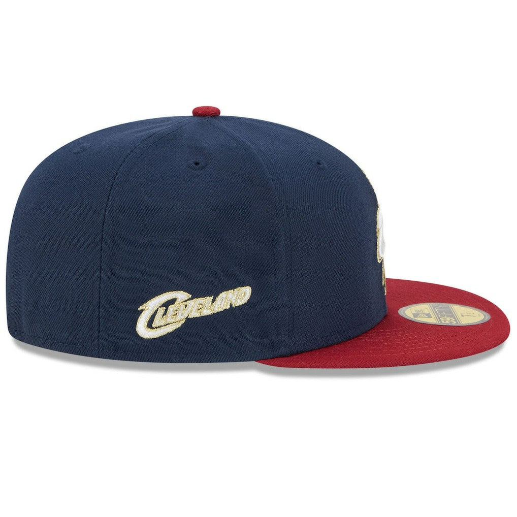 Cleveland Cavaliers 2025/26 Classic Edition Jersey Hook 59FIFTY Fitted Hat Navy/Red