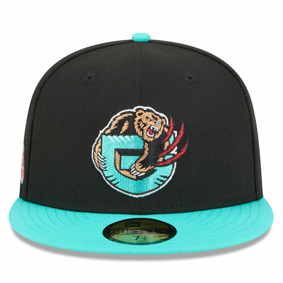 Memphis Grizzlies 2025/26 Classic Edition Jersey Hook 59FIFTY Fitted Hat Black/Turquoise
