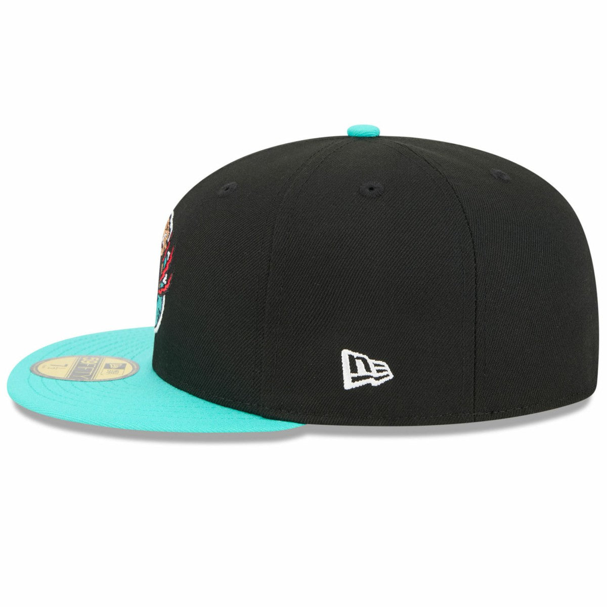 Memphis Grizzlies 2025/26 Classic Edition Jersey Hook 59FIFTY Fitted Hat Black/Turquoise