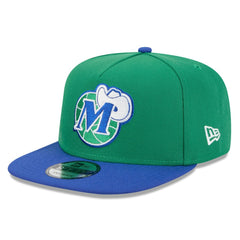 Dallas Mavericks 2025/26 Classic Edition Jersey Hook A-Frame 9FIFTY Snapback Hat Green/Blue