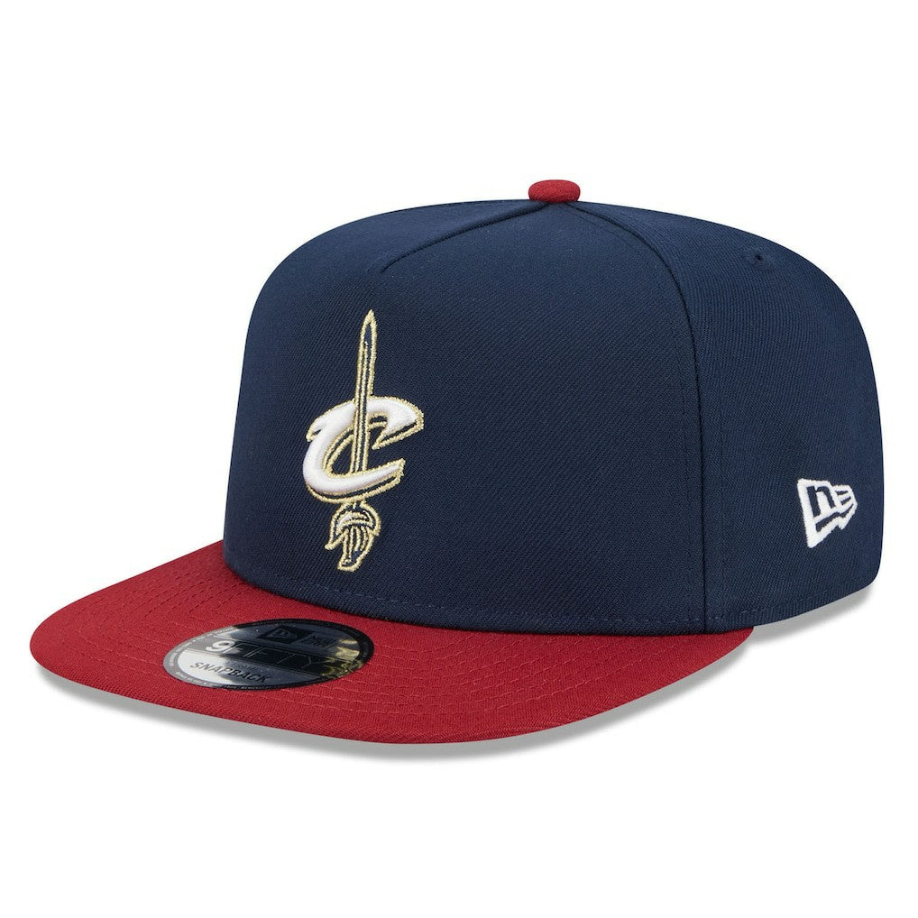 Cleveland Cavaliers 2025/26 Classic Edition Jersey Hook A-Frame 9FIFTY Snapback Hat Navy/Wine
