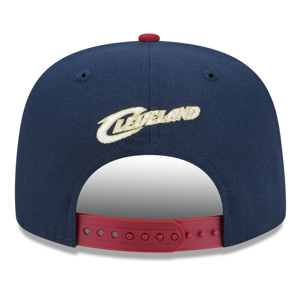 Cleveland Cavaliers 2025/26 Classic Edition Jersey Hook A-Frame 9FIFTY Snapback Hat Navy/Wine