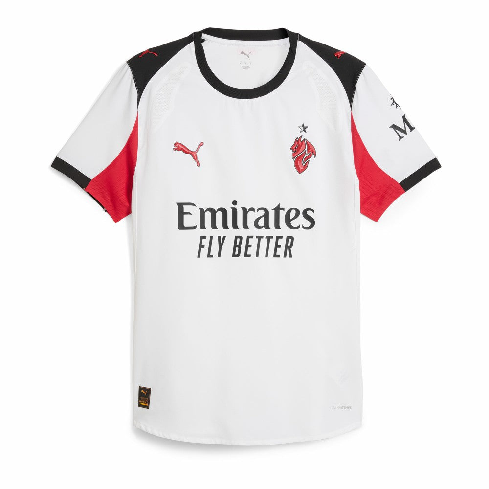 AC Milan 2025/26 Away Jersey White