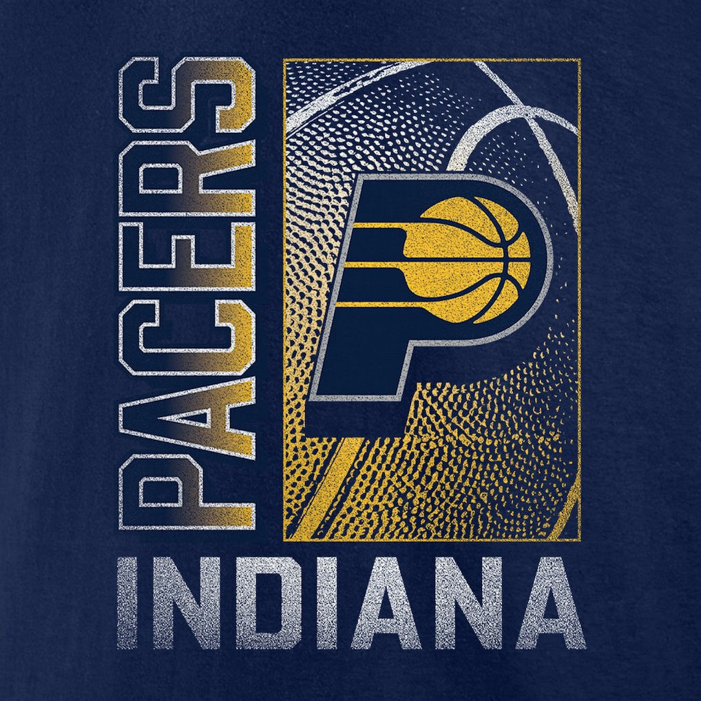 Indiana Pacers '90s Graphic T-Shirt Navy