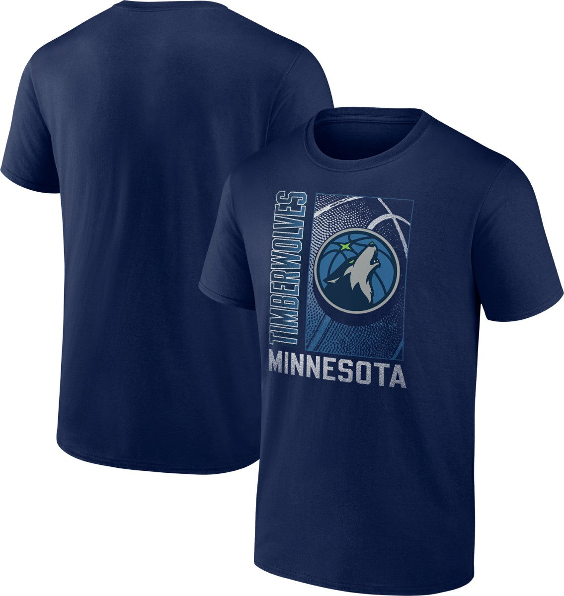 Minnesota Timberwolves '90s Graphic T-Shirt Navy