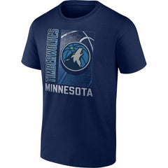 Minnesota Timberwolves '90s Graphic T-Shirt Navy