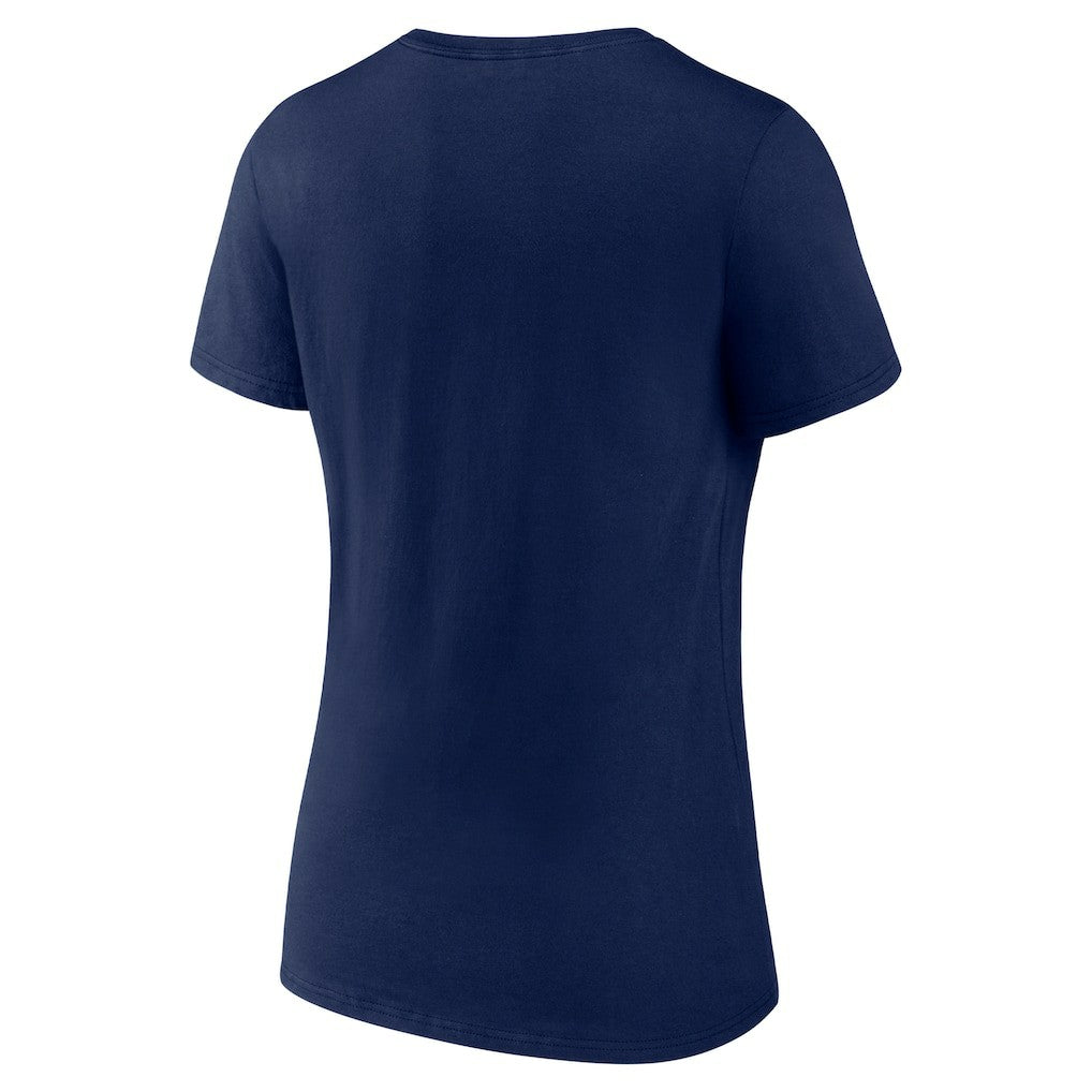 Oklahoma City Thunder Women's '90s Graphic V-Neck T-Shirt Navy