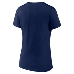Oklahoma City Thunder Women's '90s Graphic V-Neck T-Shirt Navy
