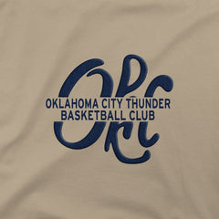 Oklahoma City Thunder Stadium Essentials Unisex Thunder Up Urban T-Shirt Tan