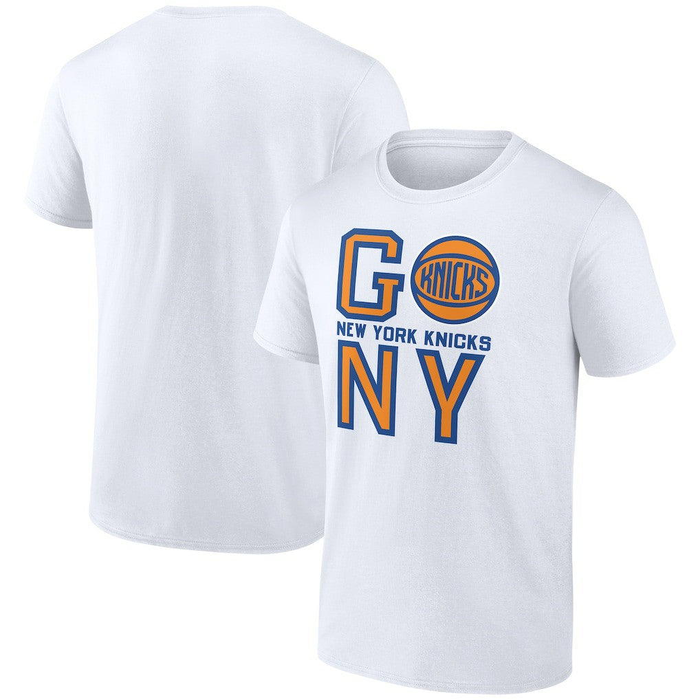 New York Knicks Go NY T-Shirt White