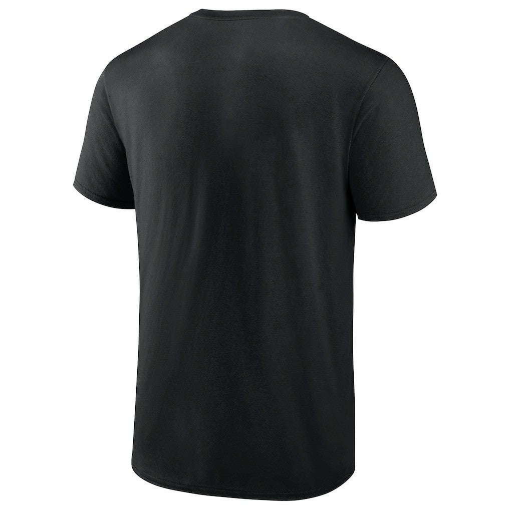 New York Knicks Striped T-Shirt Black