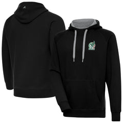 Mexico National Team Antigua Takeover Pullover Hoodie Black