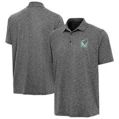 Mexico National Team Antigua Triple Shot Polo Heather Black