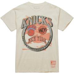 New York Knicks Big & Tall Hardwood Classics Crown Jewels T-Shirt White