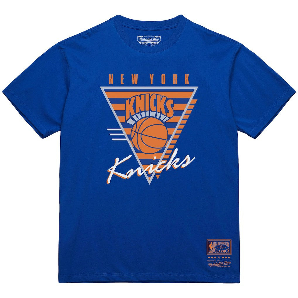 New York Knicks Big & Tall Hardwood Classics Final Seconds T-Shirt Blue