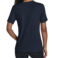 Chicago Bears Starter Women's Arch Stripe T-Shirt Navy