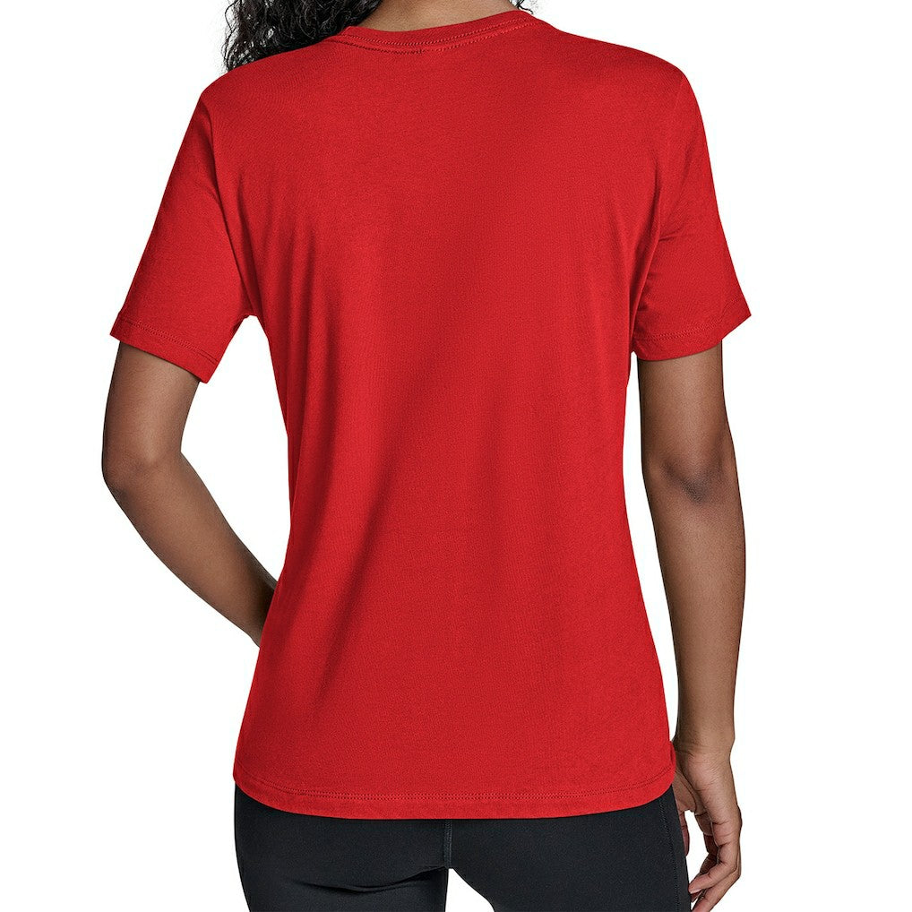 Kansas City Chiefs Starter Women's Arch Stripe T-Shirt Red