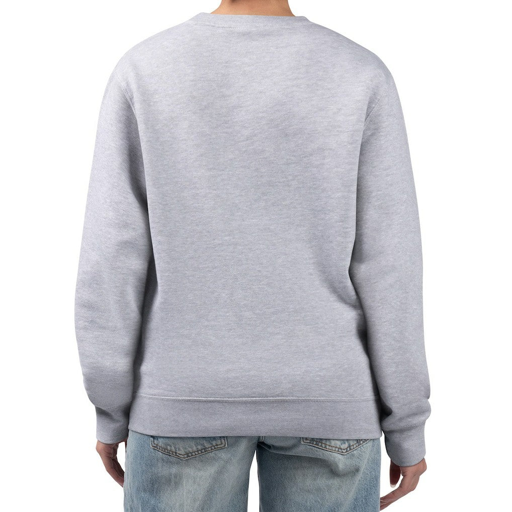 Carolina Panthers Starter Women's Arch Stripe Fleece Pullover Sweatshirt Gray