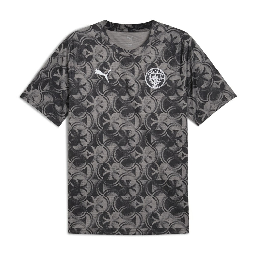 Manchester City 2025/26 Pre-Match Training Jersey Black sale