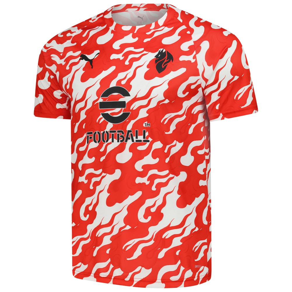 AC Milan 2025/26 Pre-Match dryCell Training Jersey Red