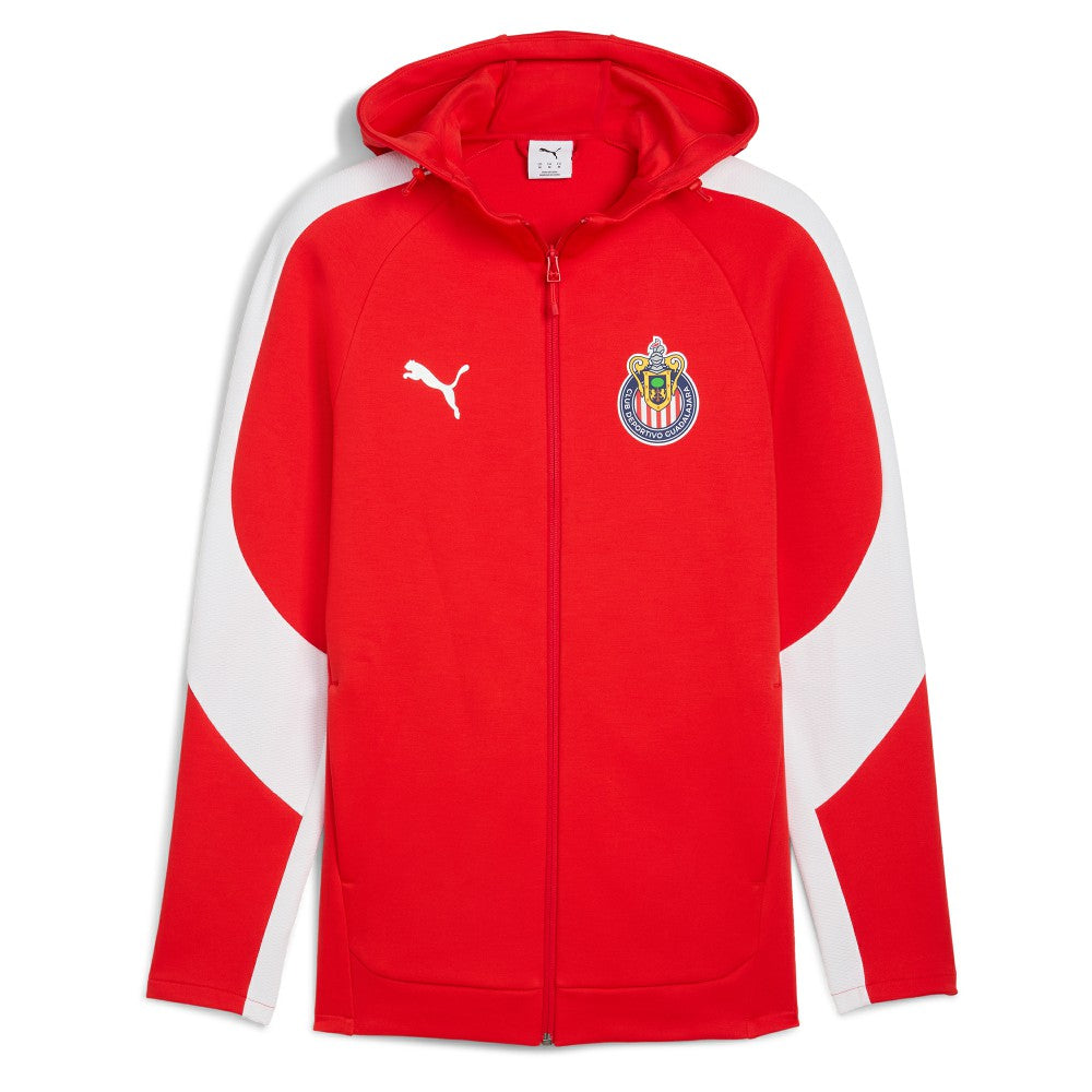Chivas Evostripe Raglan Full-Zip Hooded Jacket Red sale