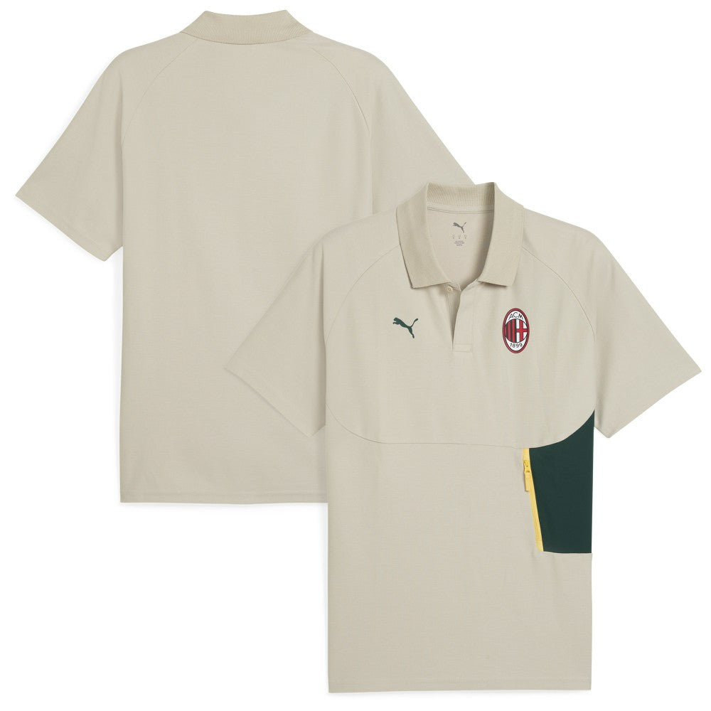 AC Milan Pumatech Polo Beige