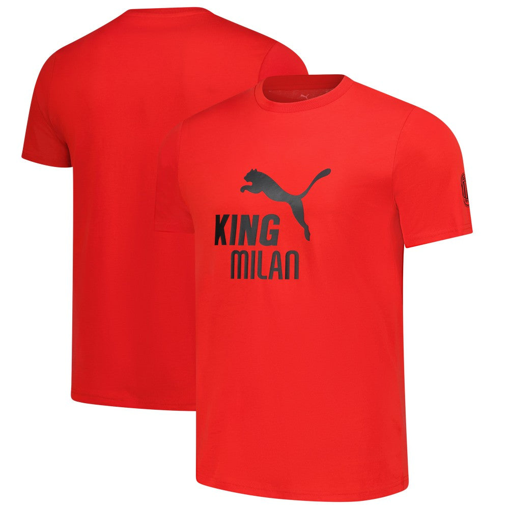 AC Milan 2025/26 King Logo T-Shirt Red