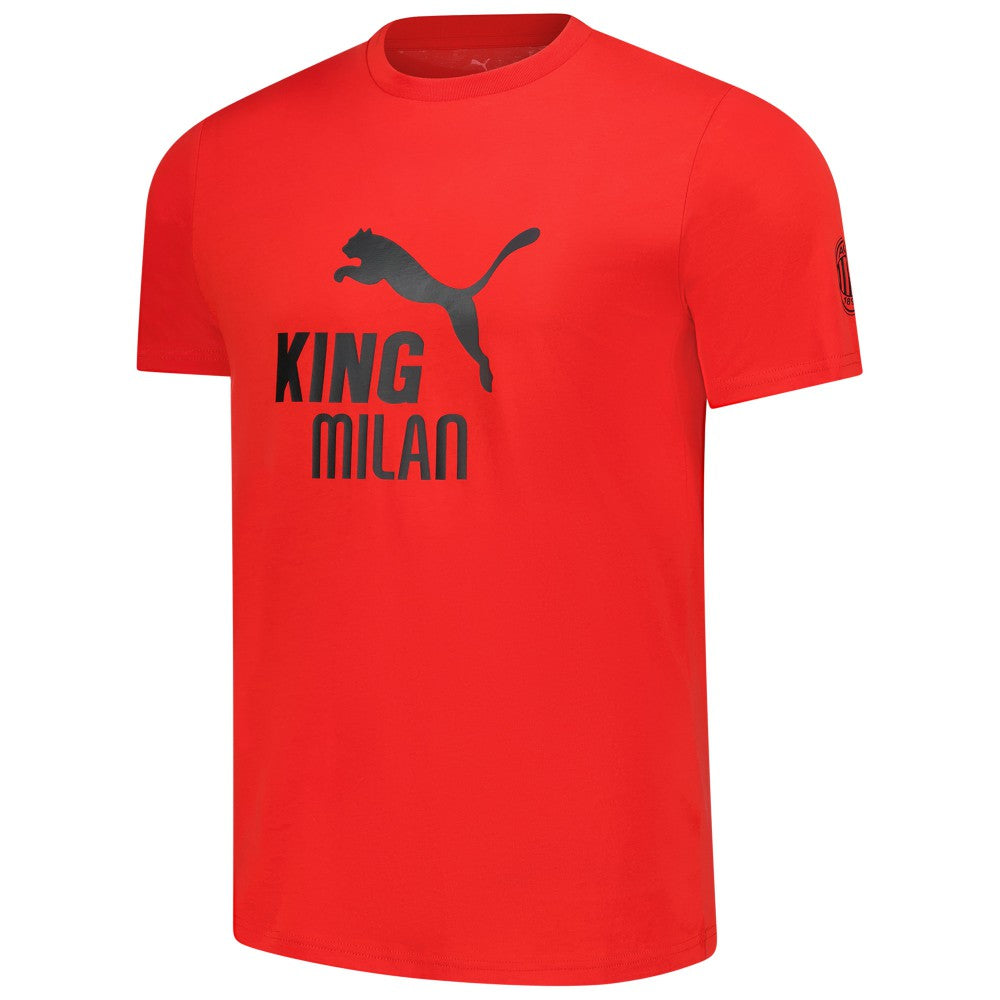 AC Milan 2025/26 King Logo T-Shirt Red