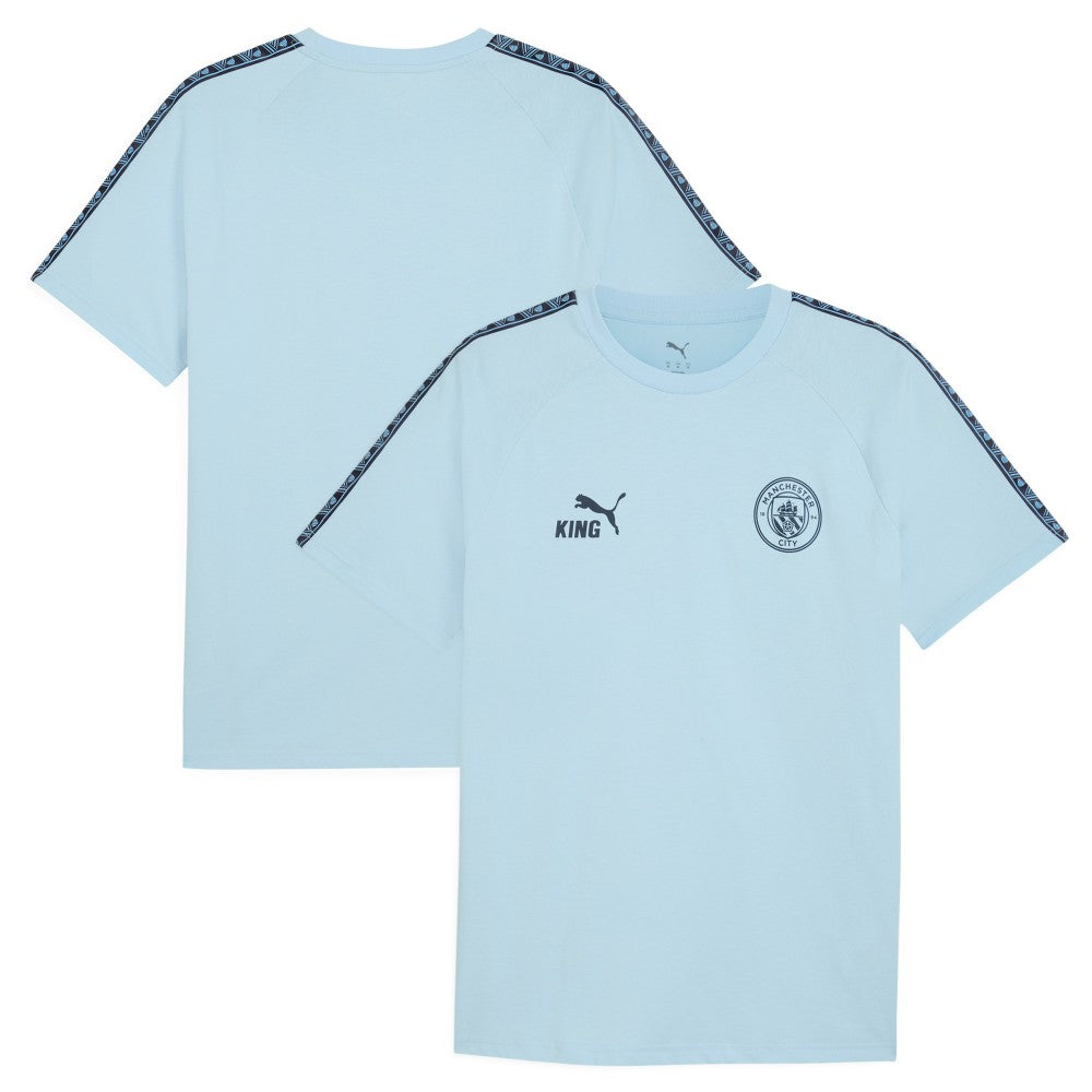 Manchester City King T-Shirt Light Blue