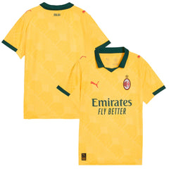 AC Milan Youth 2025/26 Third Replica Jersey Yellow