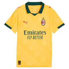 AC Milan Youth 2025/26 Third Replica Jersey Yellow