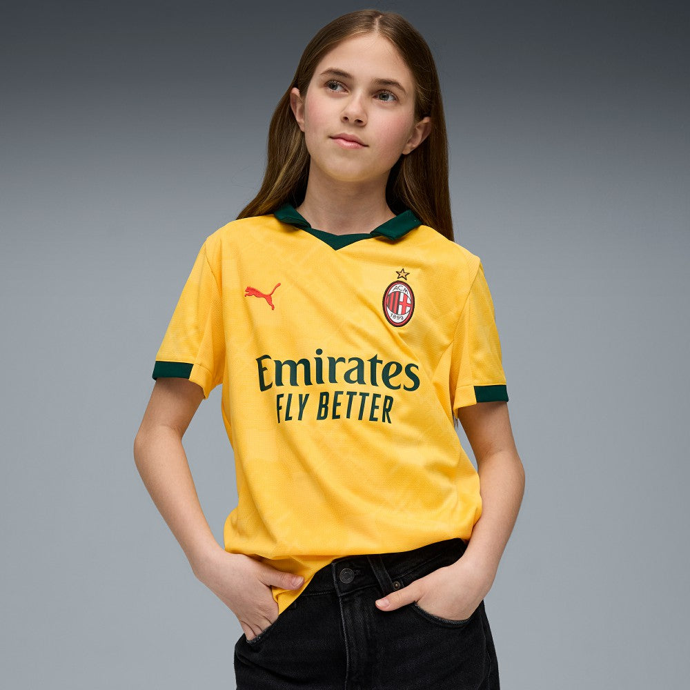 AC Milan Youth 2025/26 Third Replica Jersey Yellow