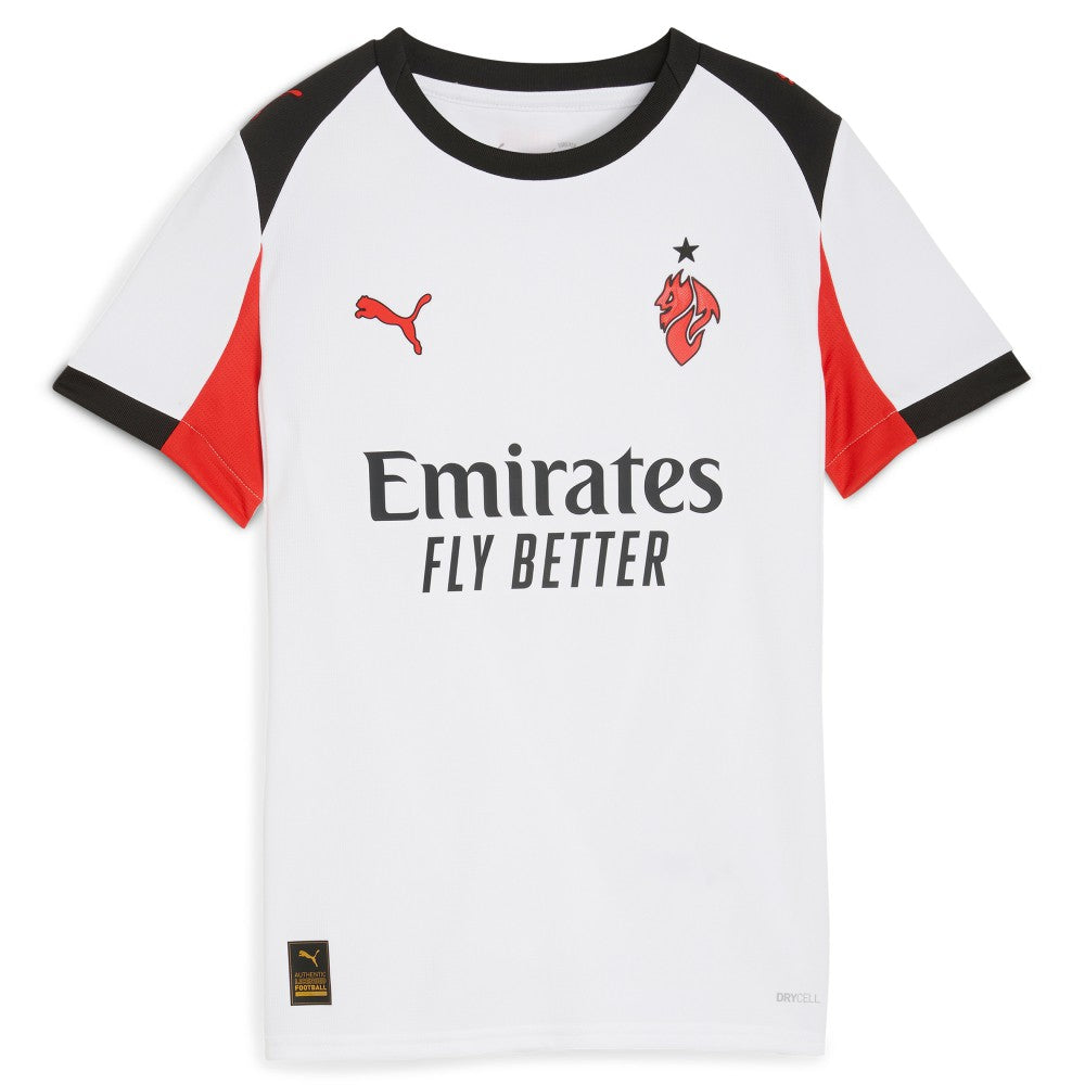 AC Milan Youth 2025/26 Replica Jersey White shop