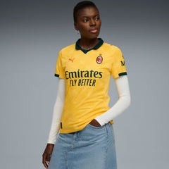 AC Milan Women's 2025/26 Third Replica Jersey Yellow