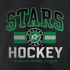 NHL Dallas Stars Retro Stripe T-Shirt - Black