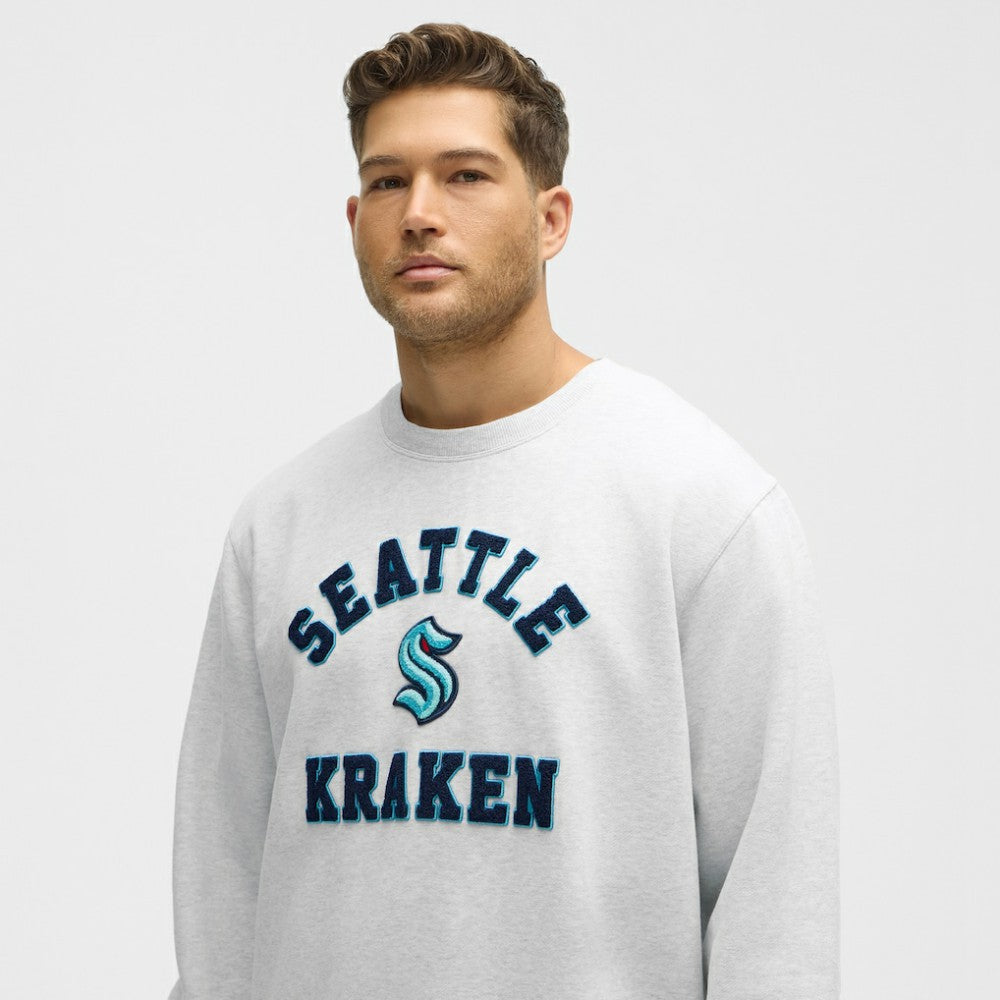 NHL Seattle Kraken lululemon Steady State Crew - Heathered Core Ultra Light Grey