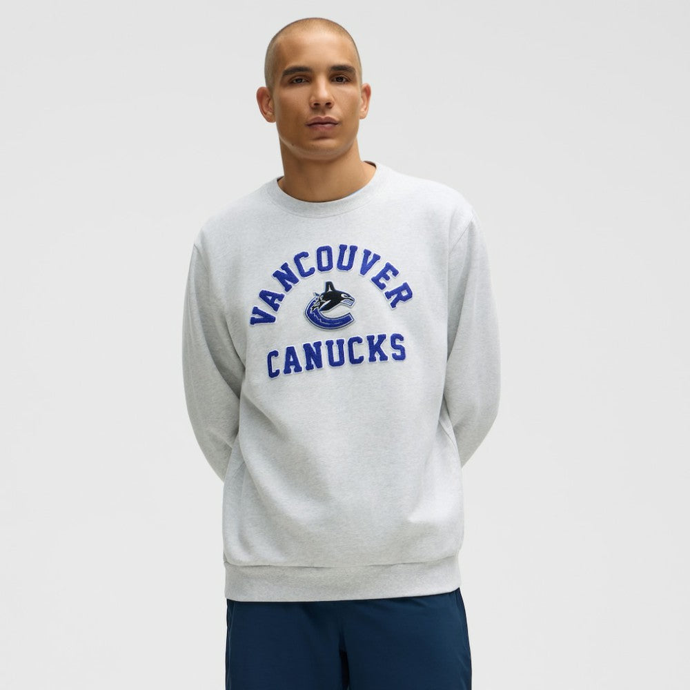 NHL Vancouver Canucks lululemon Steady State Crew - Heathered Core Ultra Light Grey