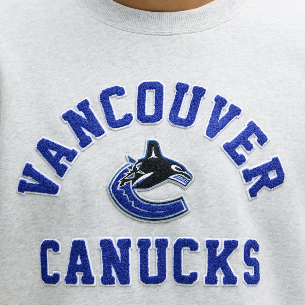 NHL Vancouver Canucks lululemon Steady State Crew - Heathered Core Ultra Light Grey