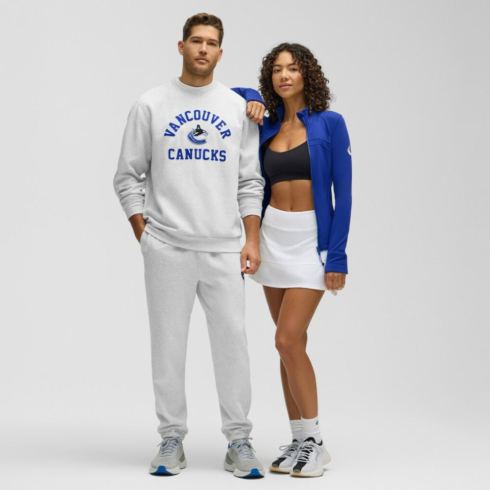 NHL Vancouver Canucks lululemon Steady State Crew - Heathered Core Ultra Light Grey