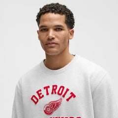 NHL Detroit Red Wings lululemon Steady State Crew - Heathered Core Ultra Light Grey