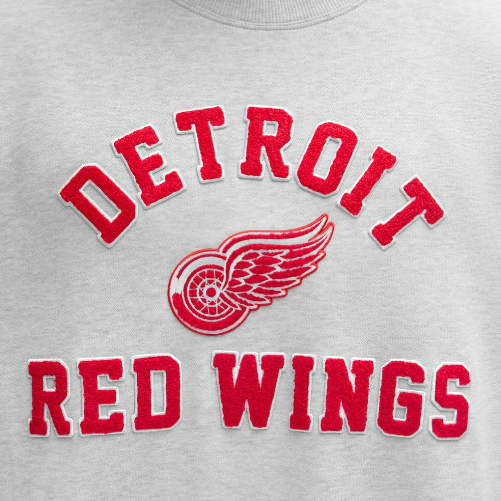 NHL Detroit Red Wings lululemon Steady State Crew - Heathered Core Ultra Light Grey
