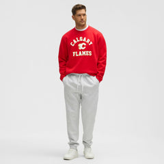 NHL Calgary Flames lululemon Steady State Crew - True Red