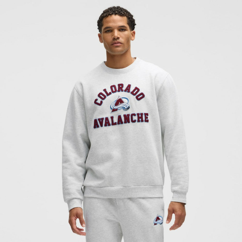 NHL Colorado Avalanche lululemon Steady State Crew - Heathered Core Ultra Light Grey