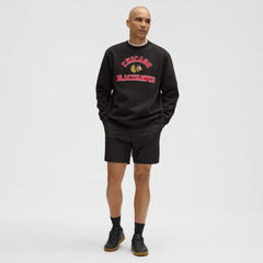 NHL Chicago Blackhawks lululemon Steady State Crew - Black