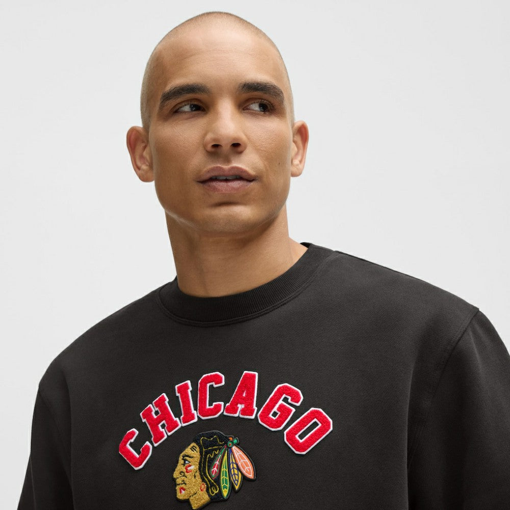 NHL Chicago Blackhawks lululemon Steady State Crew - Black