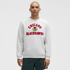 NHL Chicago Blackhawks lululemon Steady State Crew - Heathered Core Ultra Light Grey