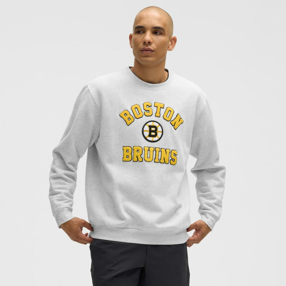NHL Boston Bruins lululemon Steady State Crew - Heathered Core Ultra Light Grey